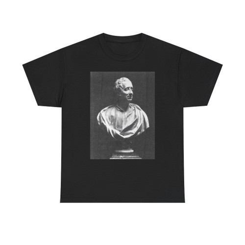LEMOYNE, Jean-Baptiste II - Bust of Montesquieu (Artwork) T-Shirt