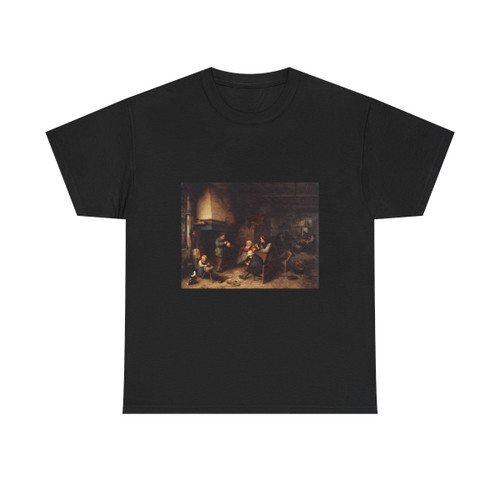 OSTADE, Adriaen Jansz. van - Peasants in an Interior (Artwork) T-Shirt