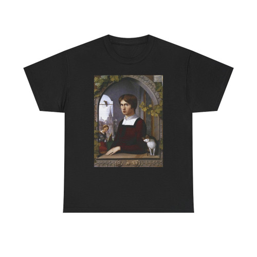 OVERBECK, Friedrich - Portrait of the Painter Franz Pforr (Artwork) T-Shirt