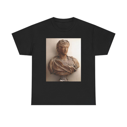PUGET, Pierre -sculptures- Bust of Young August (Artwork) T-Shirt