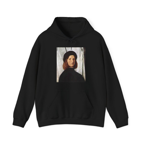 LOTTO, Lorenzo -1507-10-Portrait of a Man (Artwork) Hoodie