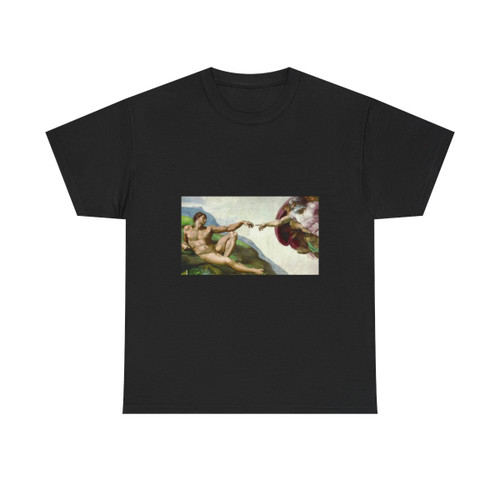 MICHELANGELO, Buonarroti - The creation of Adam (Artwork) T-Shirt