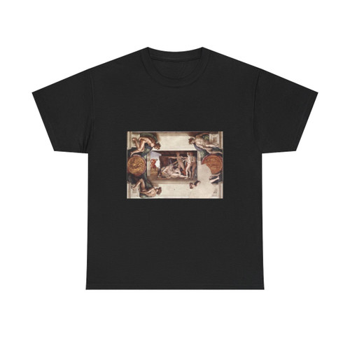 MICHELANGELO, Buonarroti - The Drunkenness of Noah (Artwork) T-Shirt
