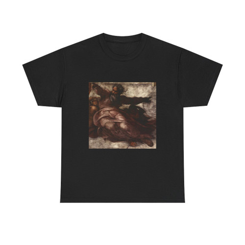 MICHELANGELO, Buonarroti - The Creation of the Sun and Moon 2 (Artwork) T-Shirt