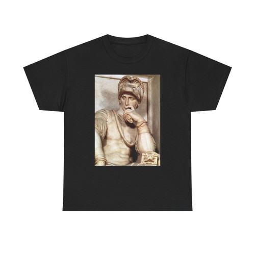 MICHELANGELO, Buonarroti -Medicis- Tomb of Lorenzo de' Medici3 (Artwork) T-Shirt