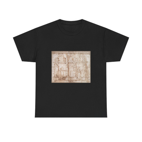 MICHELANGELO, Buonarroti -Pope Julius II- Tomb of Julius II2 (Artwork) T-Shirt