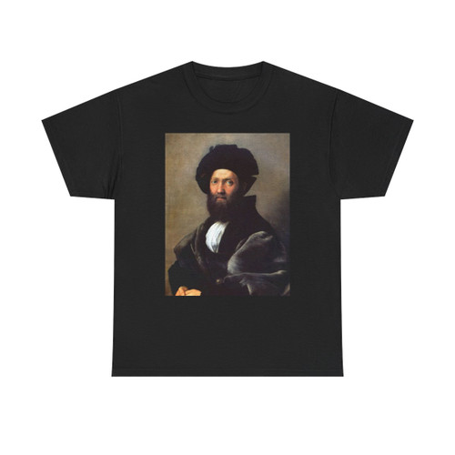 RAFFAELLO Sanzio - Portrait of Baldassare Castiglione (Artwork) T-Shirt