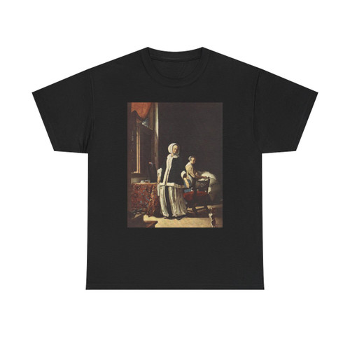 MIERIS, Frans van, the Elder - Young Woman in the Morning (Artwork) T-Shirt