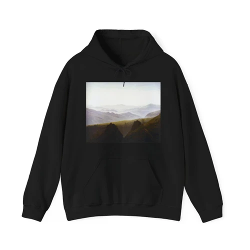 FRIEDRICH, Caspar David - Morning in the Mountains (Artwork) Hoodie