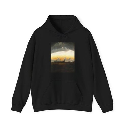 FRIEDRICH, Caspar David - Neubrandenburg (Artwork) Hoodie