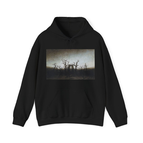 FRIEDRICH, Caspar David - The Abbey in the Oakwood (Artwork) Hoodie