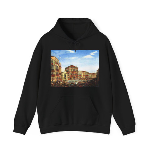 BORSATO, Giuseppe - Napoleon I Presiding over a Regatta in Venice in 1807 (Artwork) Hoodie