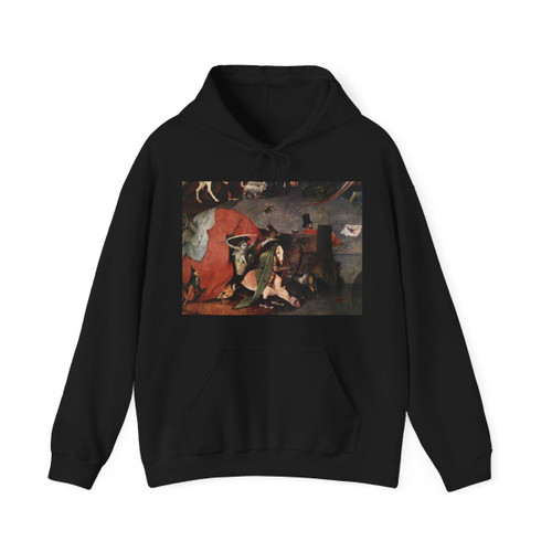 BOSCH, Hieronymus - Triptych of Temptation of St Anthony (detail)7 (Artwork) Hoodie