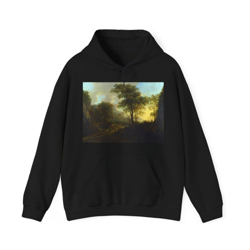 BOTH, Jan - A Rocky Landscape with an Ox-cart (Artwork) Hoodie