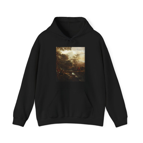 BOTH, Jan - Italian Landscape with Draughtsman (detail) (Artwork) Hoodie