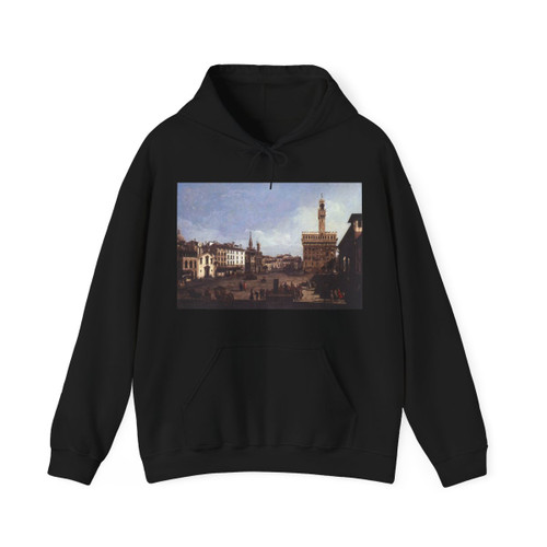 BELLOTTO, Bernardo - Italy - The Piazza della Signoria in Florence (Artwork) Hoodie