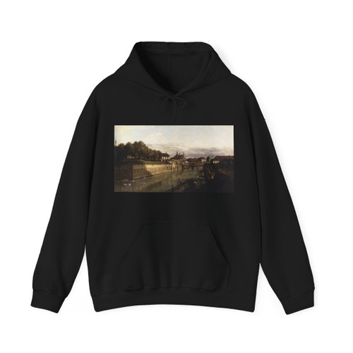 BELLOTTO, Bernardo - Dresden - The Moat of the Zwinger in Dresden (Artwork) Hoodie