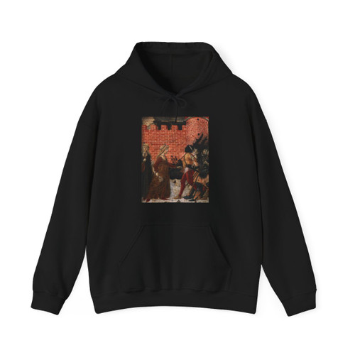 BENVENUTO di Giovanni - The Meeting of Jephthah and his Daughter (detail) (Artwork) Hoodie