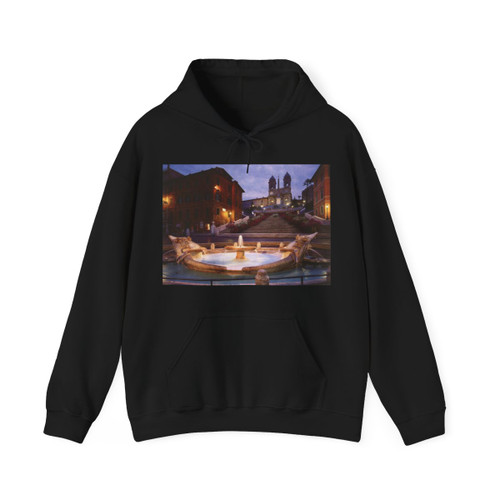 BERNINI, Gian Lorenzo - 1620 - Fontana della Barcaccia (Artwork) Hoodie