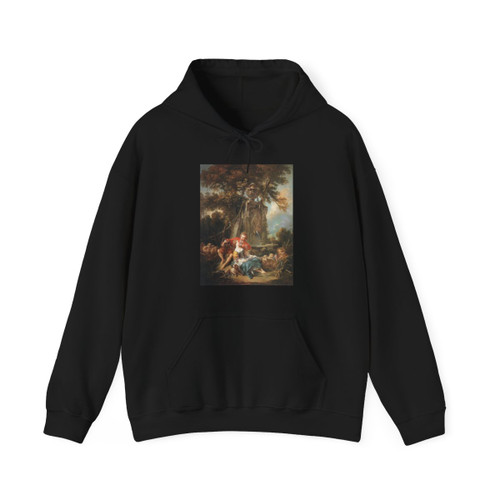 BOUCHER, Francois - An Autumn Pastoral (Artwork) Hoodie