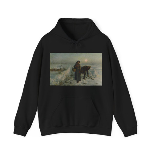 BRETON, Jules - Sur la Route en Hiver Artois (Artwork) Hoodie
