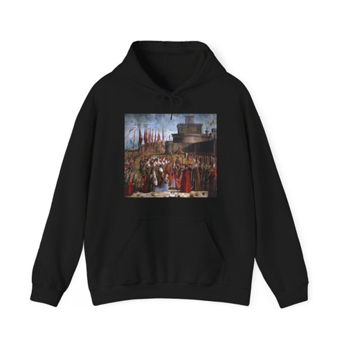 CARPACCIO, Vittore - The Pilgrims Meet the Pope (Artwork) Hoodie