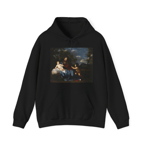 FERRI, Ciro - Madonna and Child with the Infant St John (Artwork) Hoodie