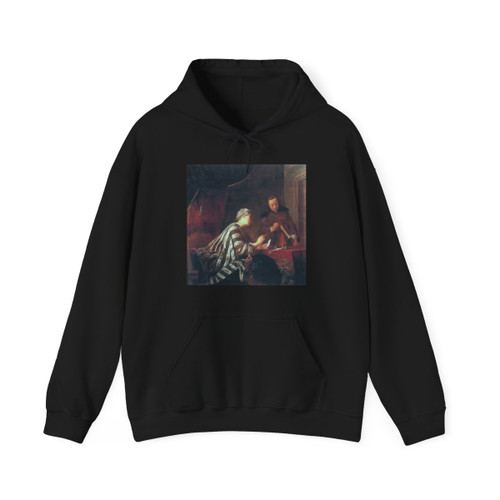CHARDIN, Jean-Baptiste-Simeon - Sealing the Letter (Artwork) Hoodie