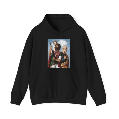 CIMA da Conegliano - St Christopher with the Infant Christ and St Peter (Artwork) Hoodie