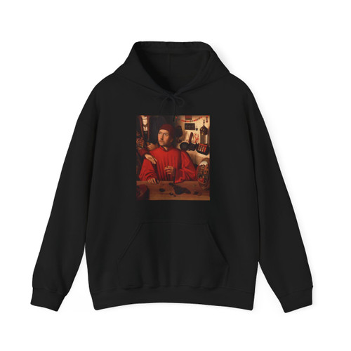 CHRISTUS, Petrus -portrait- St Eligius in His Workshop2 (Artwork) Hoodie