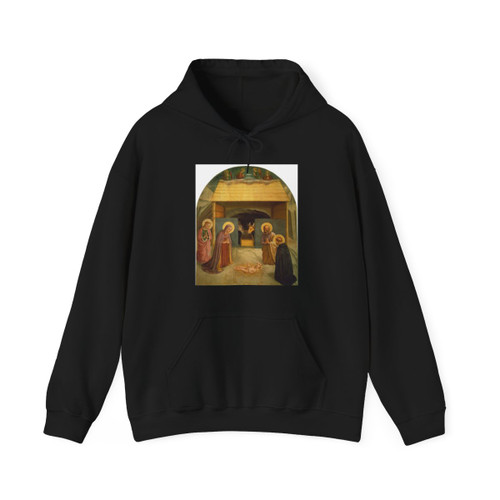 Fra Angelico Nativity ca 1425-30 Cell 5, Convent of San Marc (Artwork) Hoodie