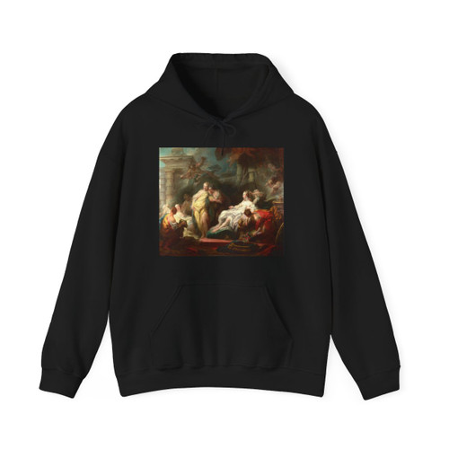 FRAGONARD, Jean-Honore - Psyche showing her Sisters her Gifts from Cupid (Artwork) Hoodie
