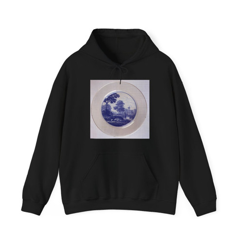 FRYTOM, Frederik van - Dish with a landscape (Artwork) Hoodie