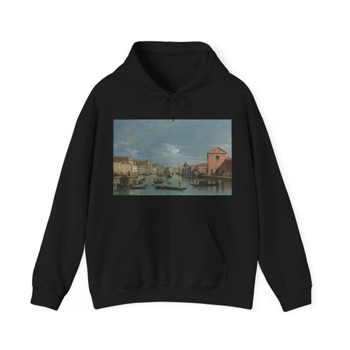 BELLOTTO, Bernardo - Venice - The Grand Canal facing Santa Croce (Artwork) Hoodie