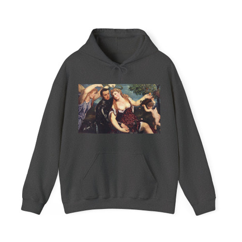 BORDONE, Paris - Allegory with Lovers (Artwork) Hoodie