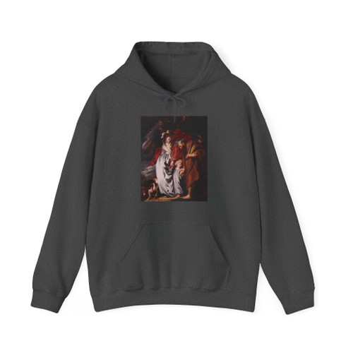 JORDAENS, Jacob - Return of the Holy Family from Egypt (Artwork) Hoodie