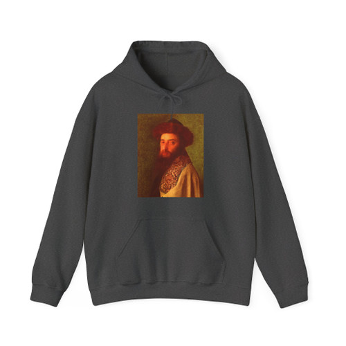 KAUFMANN, Isidor - Young Rabb With Blue Tallis (Artwork) Hoodie