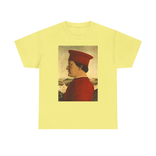 PIERO della FRANCESCA - Portrait of Federico da Montefeltro (Artwork) T-Shirt