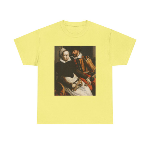 PIETERSZ, Pieter - Man and Woman by the Spinning Wheel (Artwork) T-Shirt
