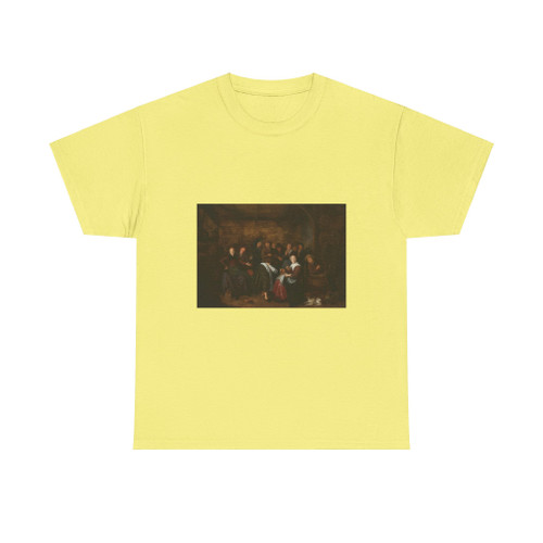 MOLENAER, Jan Miense - Peasants in an Inn Playing La Main Chaude2 (Artwork) T-Shirt