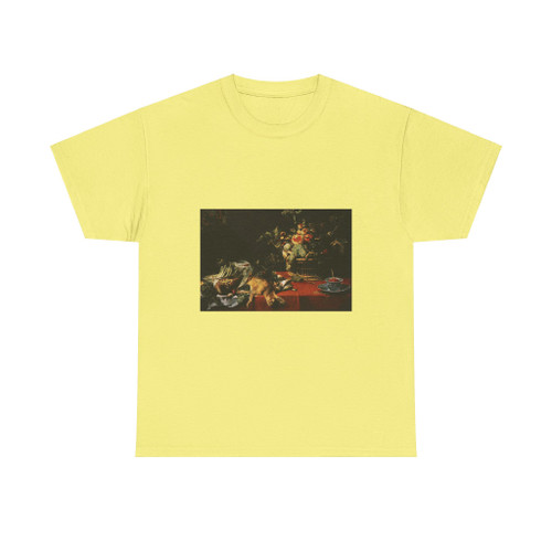 SNYDERS, Frans - Still-Life with Fruit Basket and Game (Artwork) T-Shirt