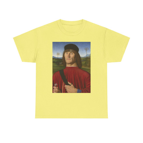 SOLARI, Andrea - Man with a Pink Carnation (Artwork) T-Shirt