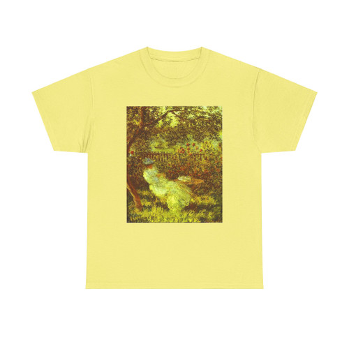 MONET, Claude - Alice Hoschede in the Garden (Artwork) T-Shirt