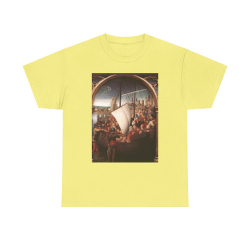 MEMLING, Hans -Saint Ursula- Martyrdom (scene 5) (Artwork) T-Shirt