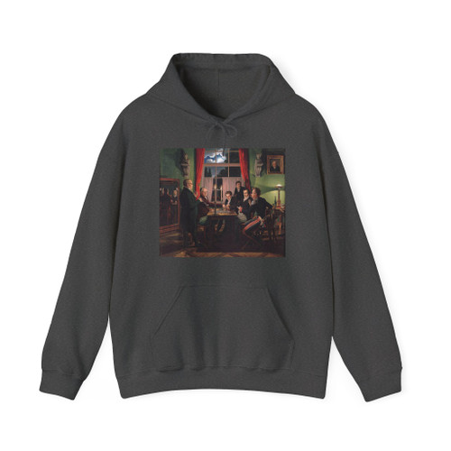 HUMMEL, Johann Erdmann - Chess Players (Artwork) Hoodie