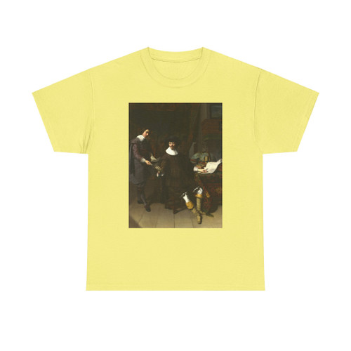 KEYSER, Thomas de - Constantijn Huygens and his Clerk (Artwork) T-Shirt