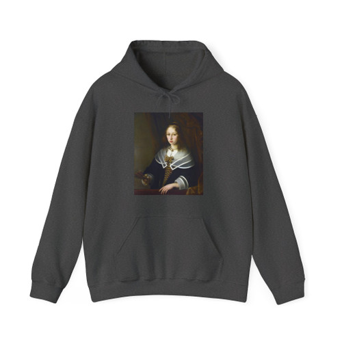 BOL, Ferdinand - A Lady with a Fan (Artwork) Hoodie