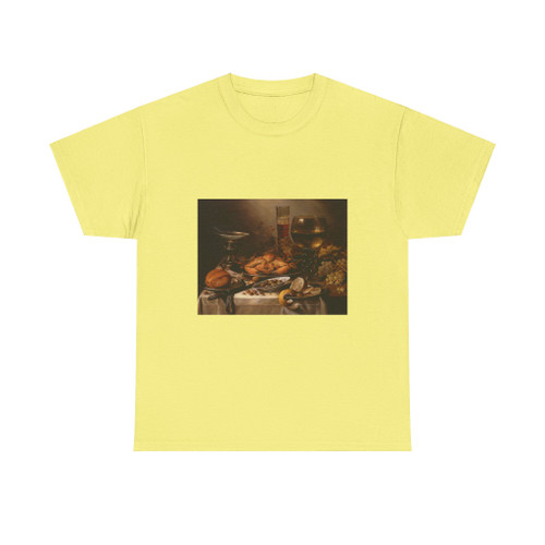 CLAESZ, Pieter - Banquet Still Life with a Crab on a Silver Platter (Artwork) T-Shirt
