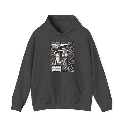 BEARDSLEY, Aubrey - How Morgan Le Fay Gave a Shield to Sir Tristram (Artwork) Hoodie