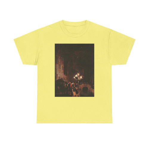 POEL, Egbert van der - Celebration by Torchlight on the Oude Delft (Artwork) T-Shirt